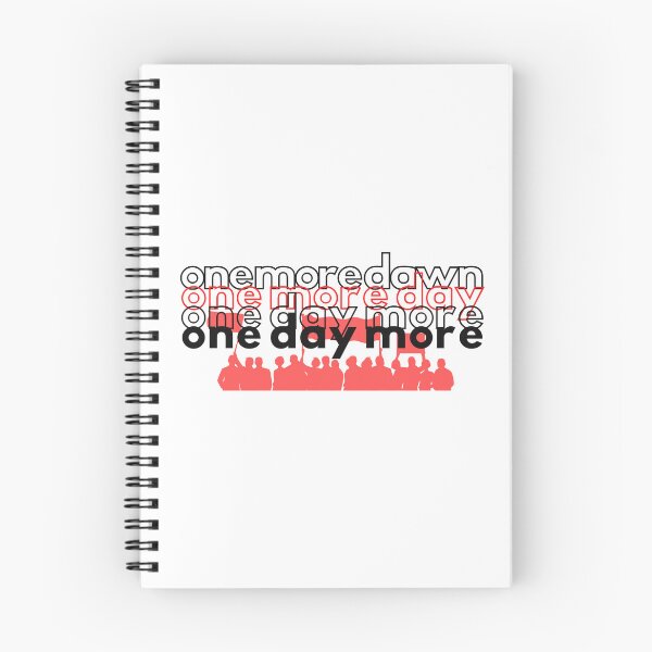 Item preview, "One more dawn / one more day / one day more!" - Sticker design designed and sold by HalSyd.