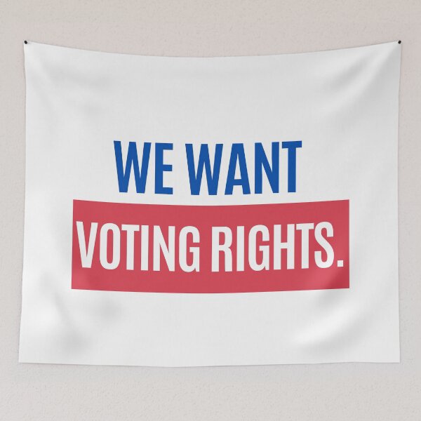 Item preview, we want voting rights designed and sold by D1ogo.