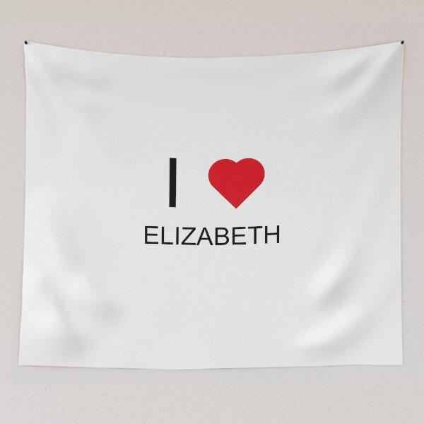 Item preview, I Love Elizabeth - Heart designed and sold by brewprints.