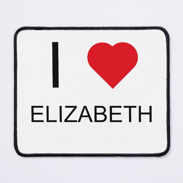Item preview, I Love Elizabeth - Heart designed and sold by brewprints.