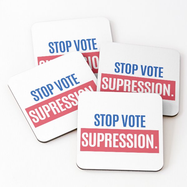 Item preview, Stop Vote Supression designed and sold by D1ogo.