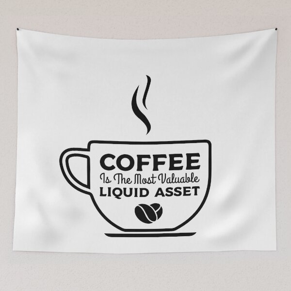 Item preview, Coffee Is The Most Liquid Asset, Gift for any Accounting student Coffee Lover, CPA T-shirt, Bookkeepper Mugs, Tax season Hat designed and sold by Eddyed.