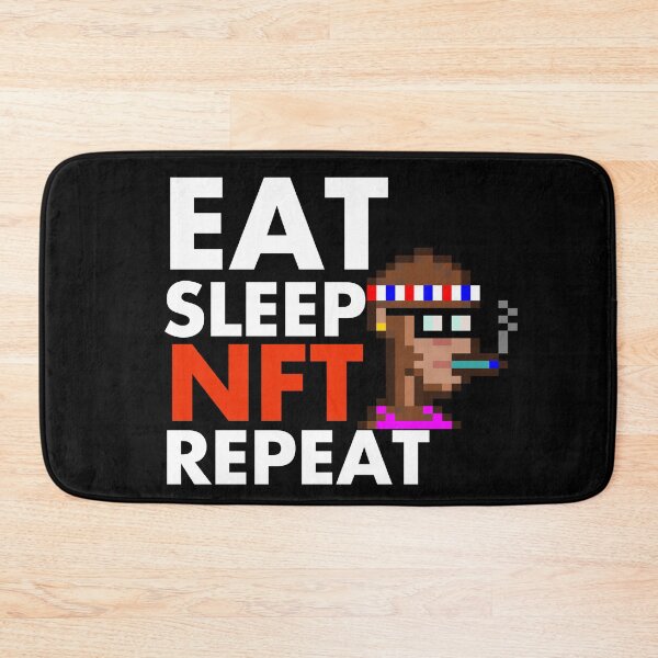 Item preview, Eat Sleep Collect NFT Crypto Monkey #43 designed and sold by patricklevar.