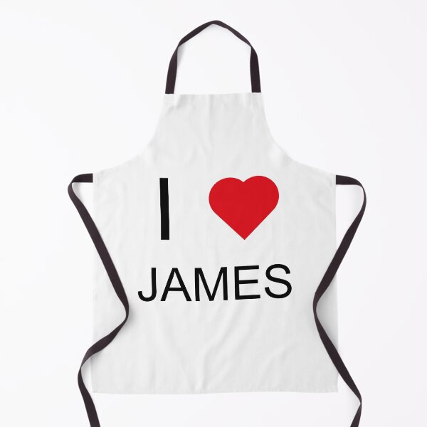 Item preview, I Love James - Heart designed and sold by brewprints.