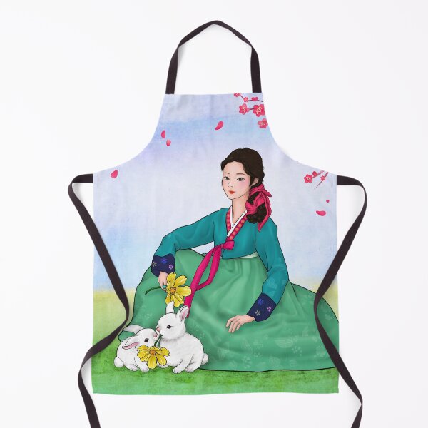 Item preview, Flower Day in Hanbok designed and sold by Anicue.