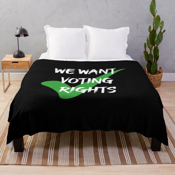 Aperçu de l'œuvre Nous voulons des droits de vote créée et vendue par FunnyGifty.