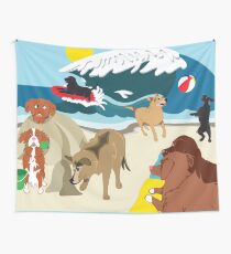 Dog Daze of Summer Wall Tapestry