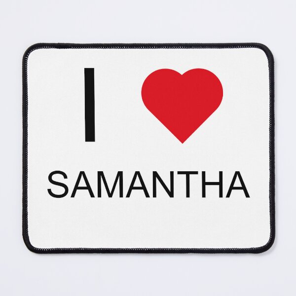 Item preview, I Love Samantha - Heart designed and sold by brewprints.