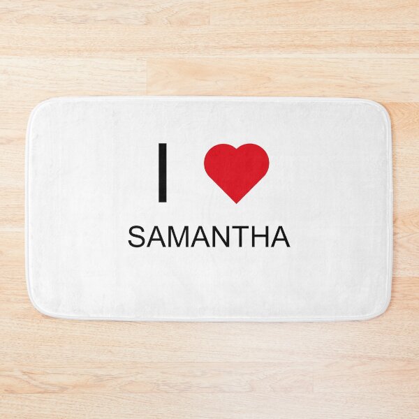 Item preview, I Love Samantha - Heart designed and sold by brewprints.