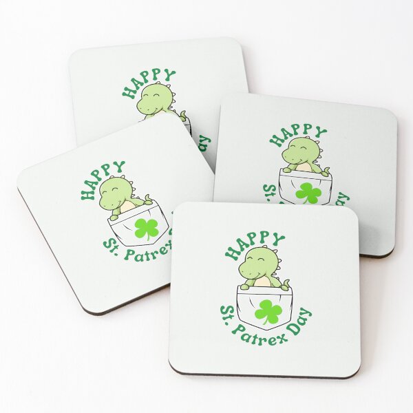 Item preview, St. Patrex Day-Pocket Dinosaur designed and sold by Spiritualish.