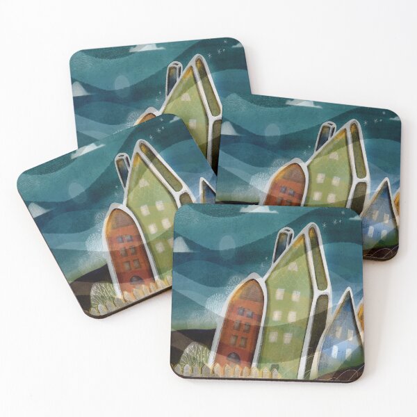 Item preview, Moonlite Rooftops 2 designed and sold by Annette Kraus.