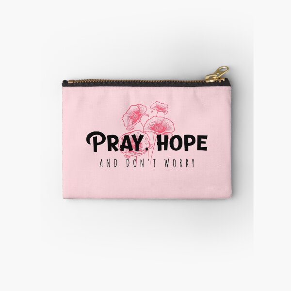 Item preview, Padre Pio Pray Hope and Don't Worry, Comfort from Padre Pio, Rose Pink Background designed and sold by IceCreamMuseum.