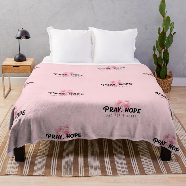 Item preview, Padre Pio Pray Hope and Don't Worry, Comfort from Padre Pio, Rose Pink Background designed and sold by IceCreamMuseum.