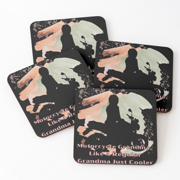 Item preview,  Cute Grandma Motorcycle Biker -Biker  designed and sold by Rally-Girl.