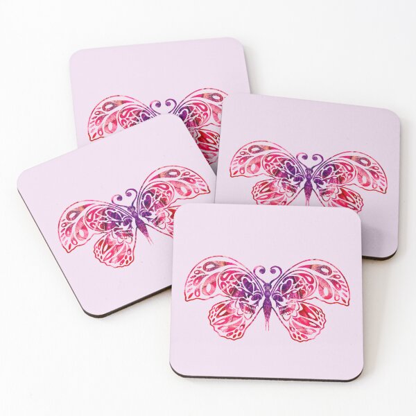 Item preview, Alien pink dreams abstract butterfly of death  designed and sold by TitaCris.