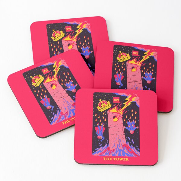 Item preview, Tarot - The Tower designed and sold by Orangegrph.