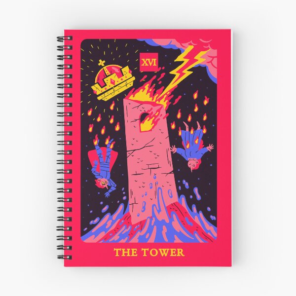 Aperçu de l'œuvre Tarot - La Tour créée et vendue par Orangegrph.