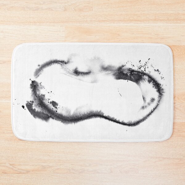 Item preview, ink explorations (222) - abstract black india ink painting designed and sold by expl-rations.