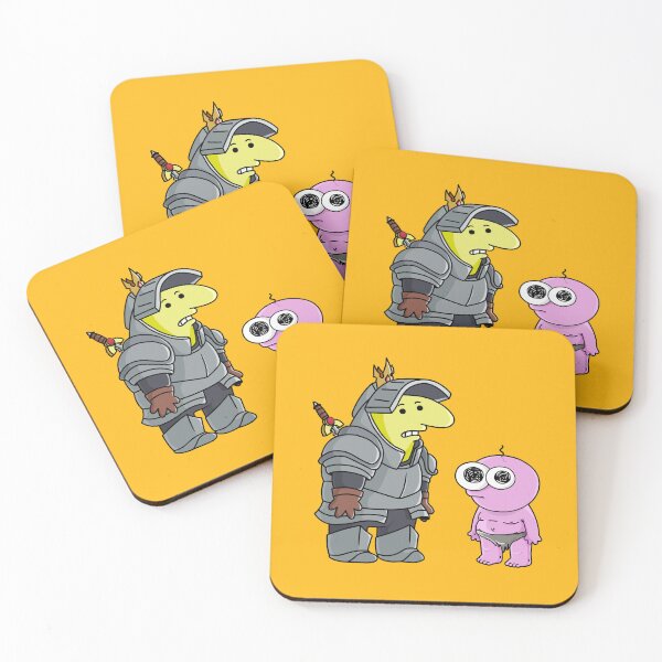 Item preview, SMILING FRIENDS - Wild Pim and Charlie knight in armor, Alan, bliblie, Grim, Gleb or Glep(author's art) designed and sold by mrGoodwin90.