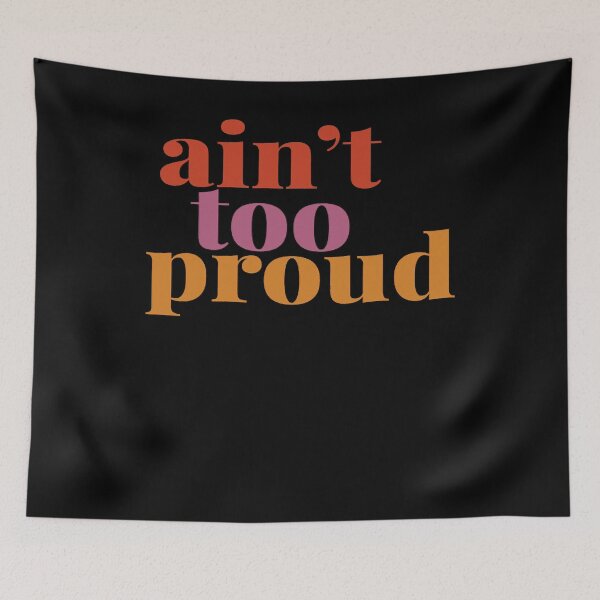 Item preview, Aint Too Proud Broadway Logo designed and sold by playerrah.