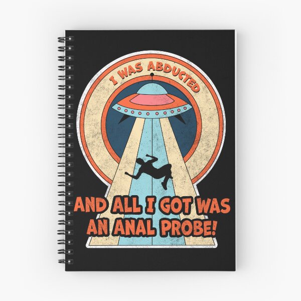 Item preview, Funny Anal Probe Alien Space Abduction Distressed Design designed and sold by ksrogersdesigns.