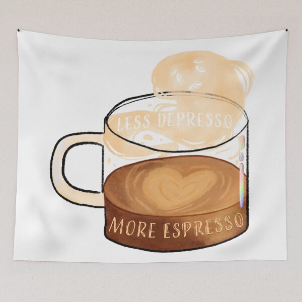 Item preview, Espresso No Depresso designed and sold by Wrightart13.