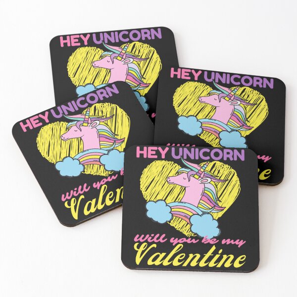 Item preview, Hey Unicorn Will You Be My Valentine designed and sold by EyanShop.