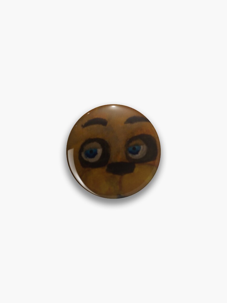 FNaF 1 Freddy Fazbear Head, Five Nights at Freddy's Pin by akushibluepaws