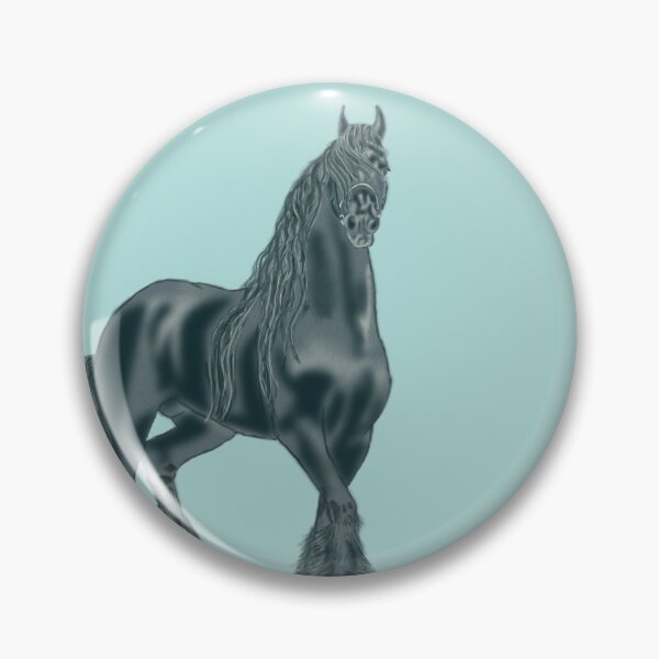 Item preview, Black Beauty Friesian Horse designed and sold by GraphicsiteShop.