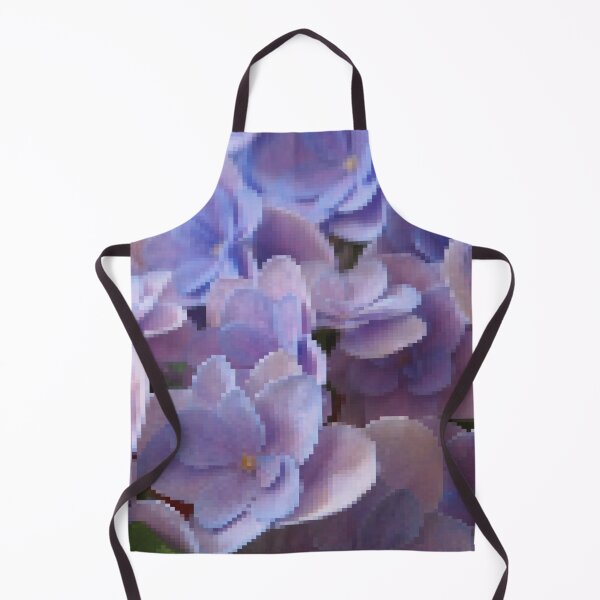 Item preview, purple pixel flowers designed and sold by pinkdrinksoul.