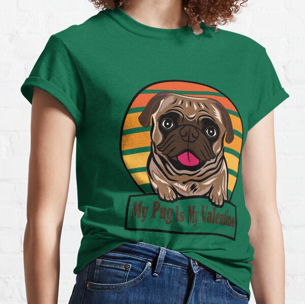 pug valentine shirt