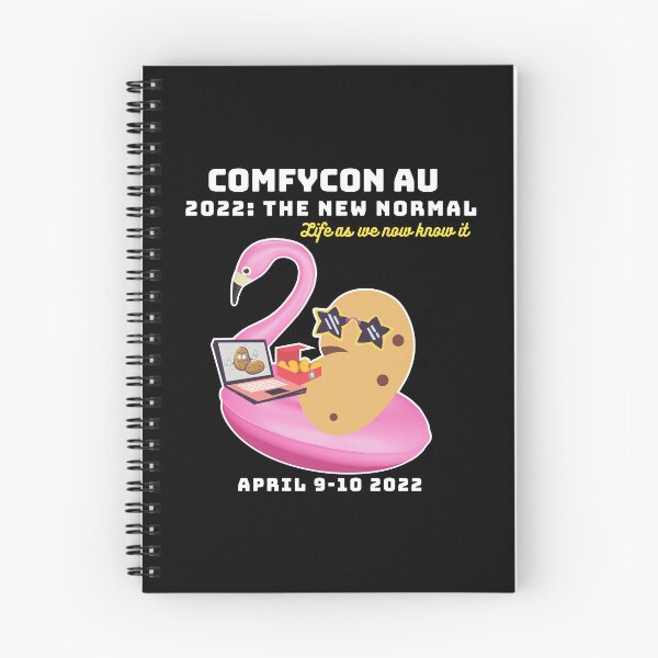 Item preview, ComfyCon AU April 2022 Chicken Nuggets (Dark) designed and sold by ComfyConAU.