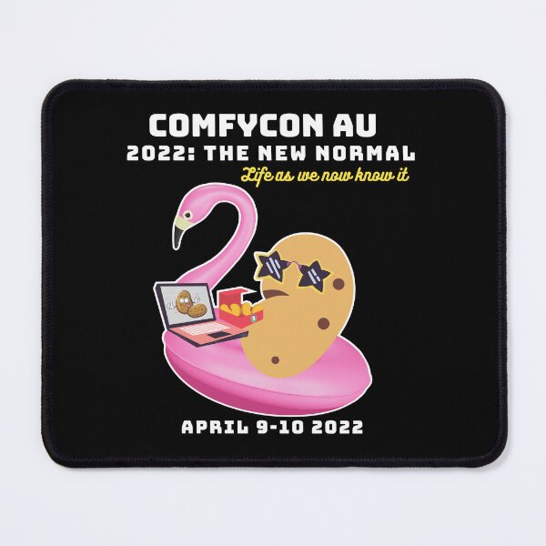 Item preview, ComfyCon AU April 2022 Chicken Nuggets (Dark) designed and sold by ComfyConAU.