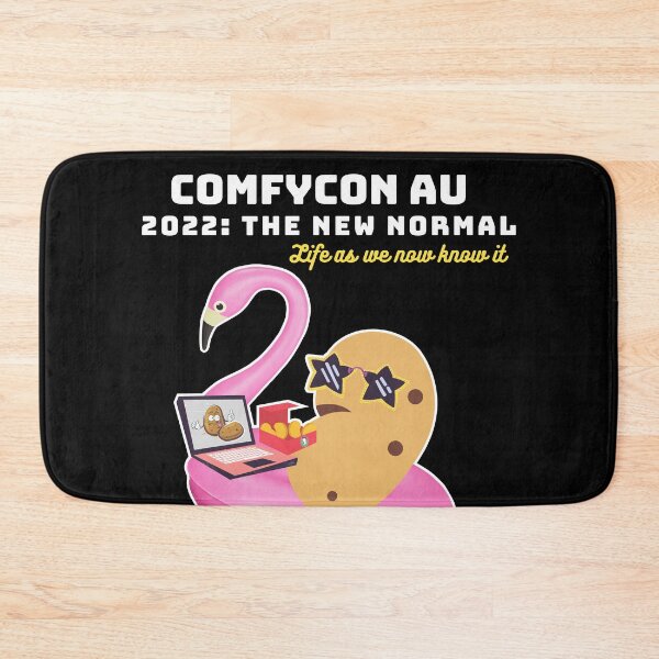 Item preview, ComfyCon AU April 2022 Chicken Nuggets (Dark) designed and sold by ComfyConAU.