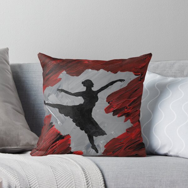 Item preview, Silueta de bailarina roja designed and sold by Making-Marks.