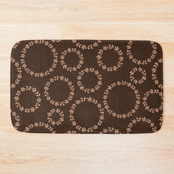 Item preview, Chocolate Floral Wreath designed and sold by FrancesPoff.