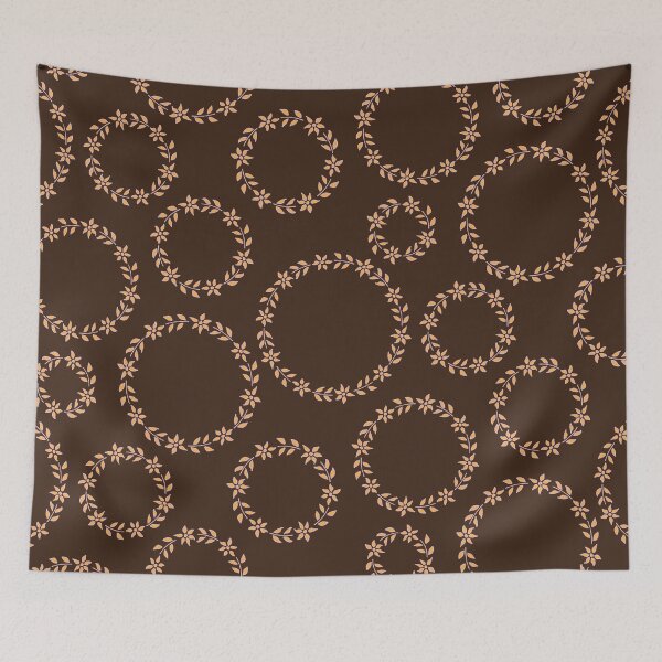 Item preview, Chocolate Floral Wreath designed and sold by FrancesPoff.