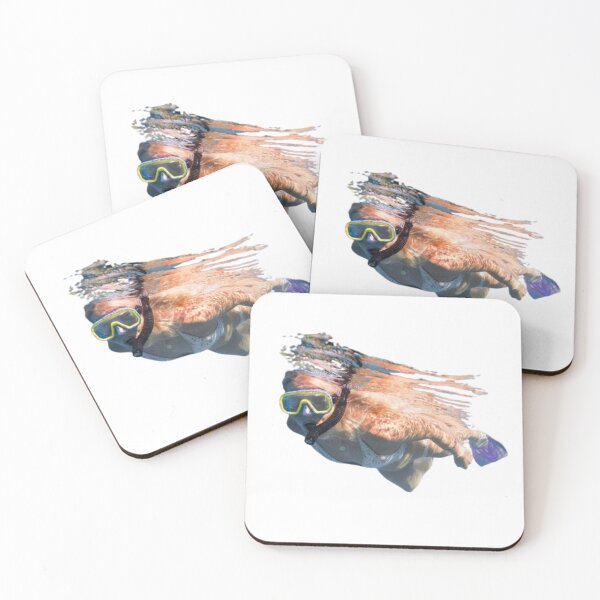 Item preview, Female Snorkeler Wearing A Bikini Swimming Towards You designed and sold by Javamba.