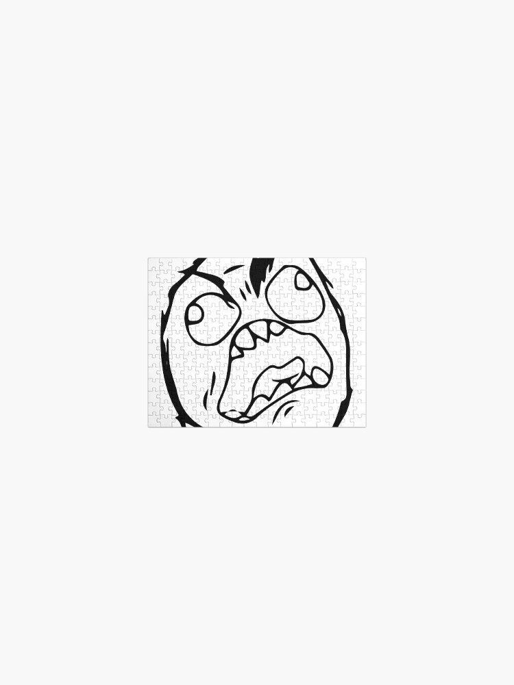 Troll face meme angry mad reaction face HD HIGH QUALITY Magnet