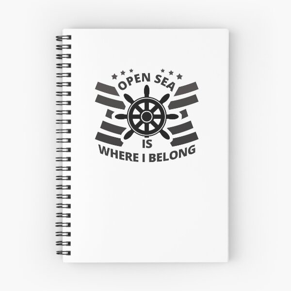 Item preview, Open Sea is Where I Belong - Seafarer designed and sold by Tatzki-Design.