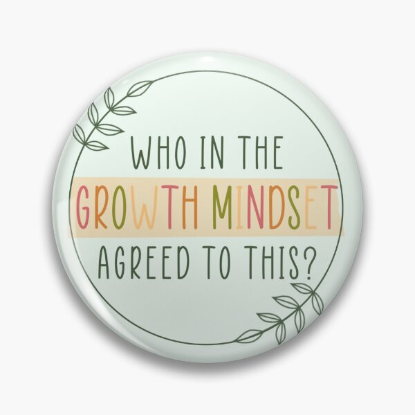Item preview, Growth Mindset  designed and sold by ontheoutside.