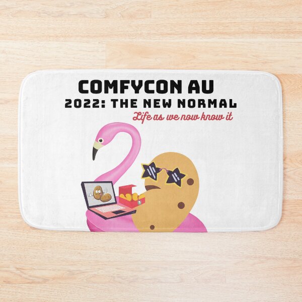 Item preview, ComfyCon AU April 2022 Chicken Nuggets (Bright) designed and sold by ComfyConAU.