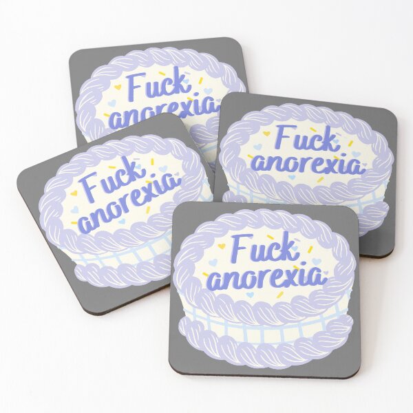 Item preview, Fuck Anorexia Cake designed and sold by ThoughtJumble.