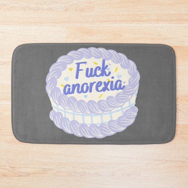 Item preview, Fuck Anorexia Cake designed and sold by ThoughtJumble.
