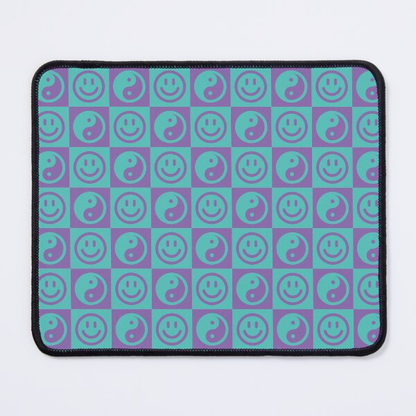 Item preview, Yin and Yang Checkerboard Smilies designed and sold by ZANGRAM.