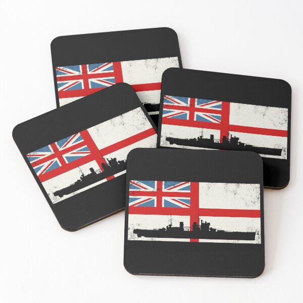 Item preview, HMS Prince of Wales British Navy flag designed and sold by NicGrayGraphic.