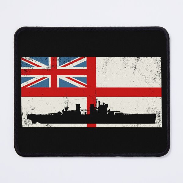 Item preview, HMS Prince of Wales British Navy flag designed and sold by NicGrayGraphic.