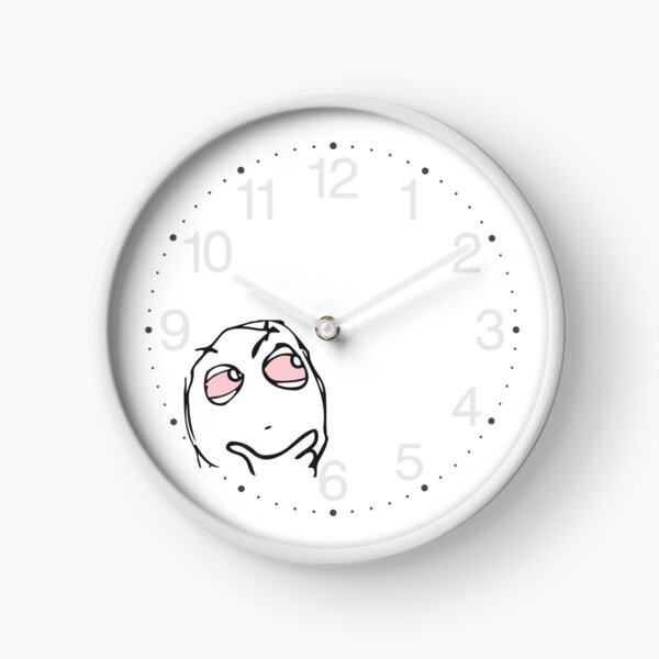 Le Me Memes Clocks Redbubble