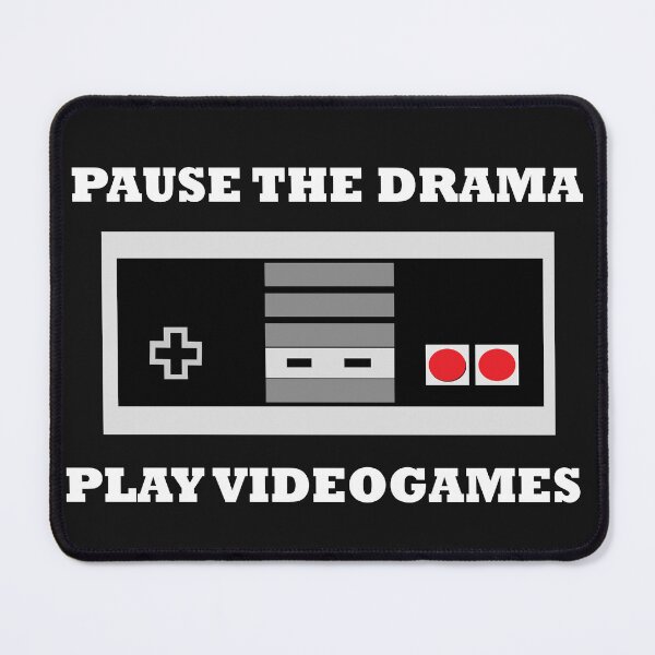 Item preview, Pause the Drama Play Video Games designed and sold by Thirdlynephilim.