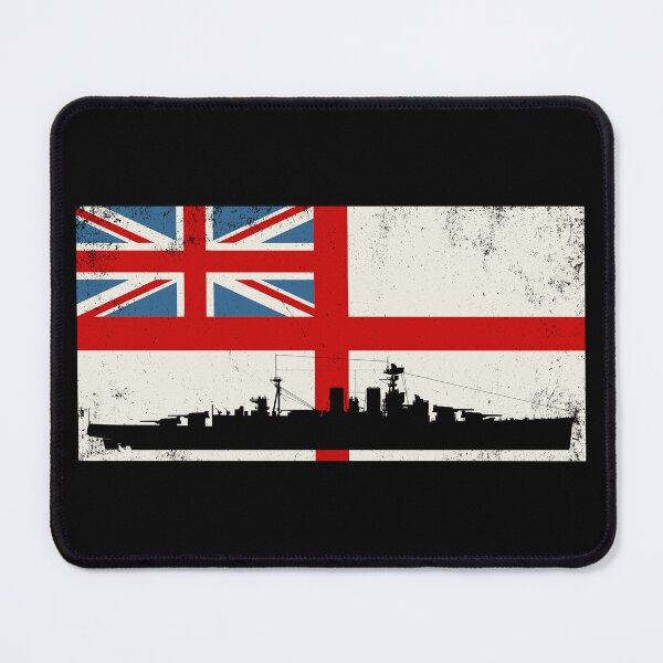 Item preview, HMS HOOD British Navy flag designed and sold by NicGrayGraphic.